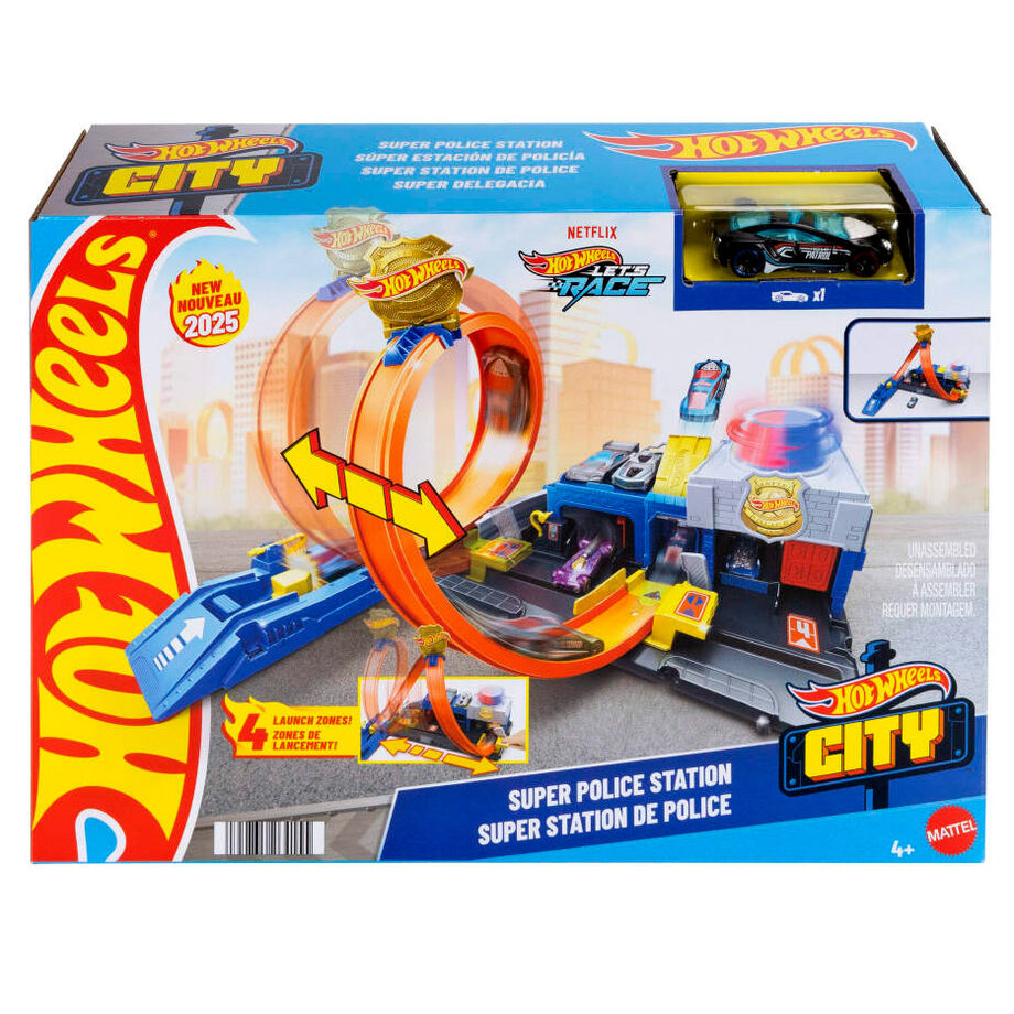 Imagen 1 - Pista Super Estacion De Policia City Hot Wheels