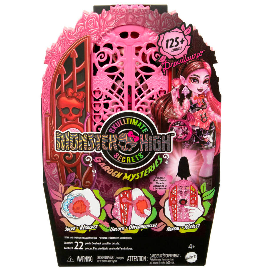 Imagen 2 - Muñeca Draculaura Skulltimate Secrets Midnight Garden Monster High