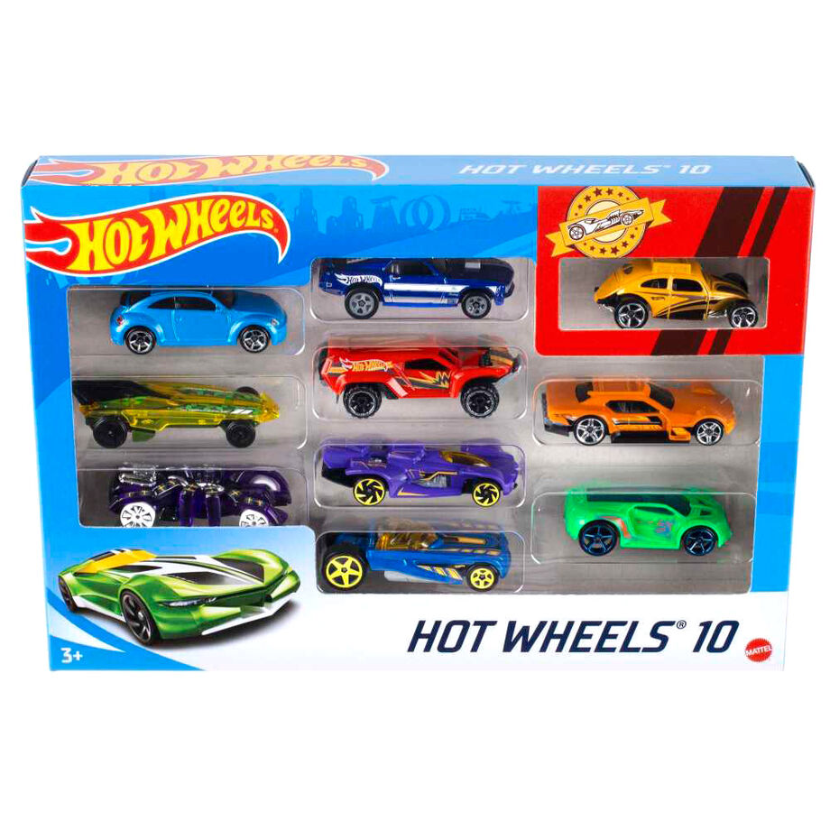 Imagen 2 - Blister 10 Coches Hot Wheels Surtido