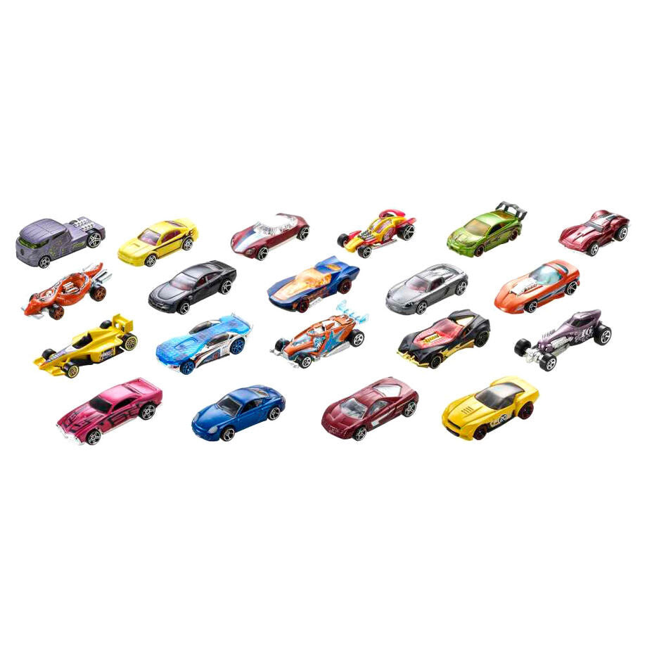 Imagen 2 - Blister 20 Coches Hot Wheels Surtido