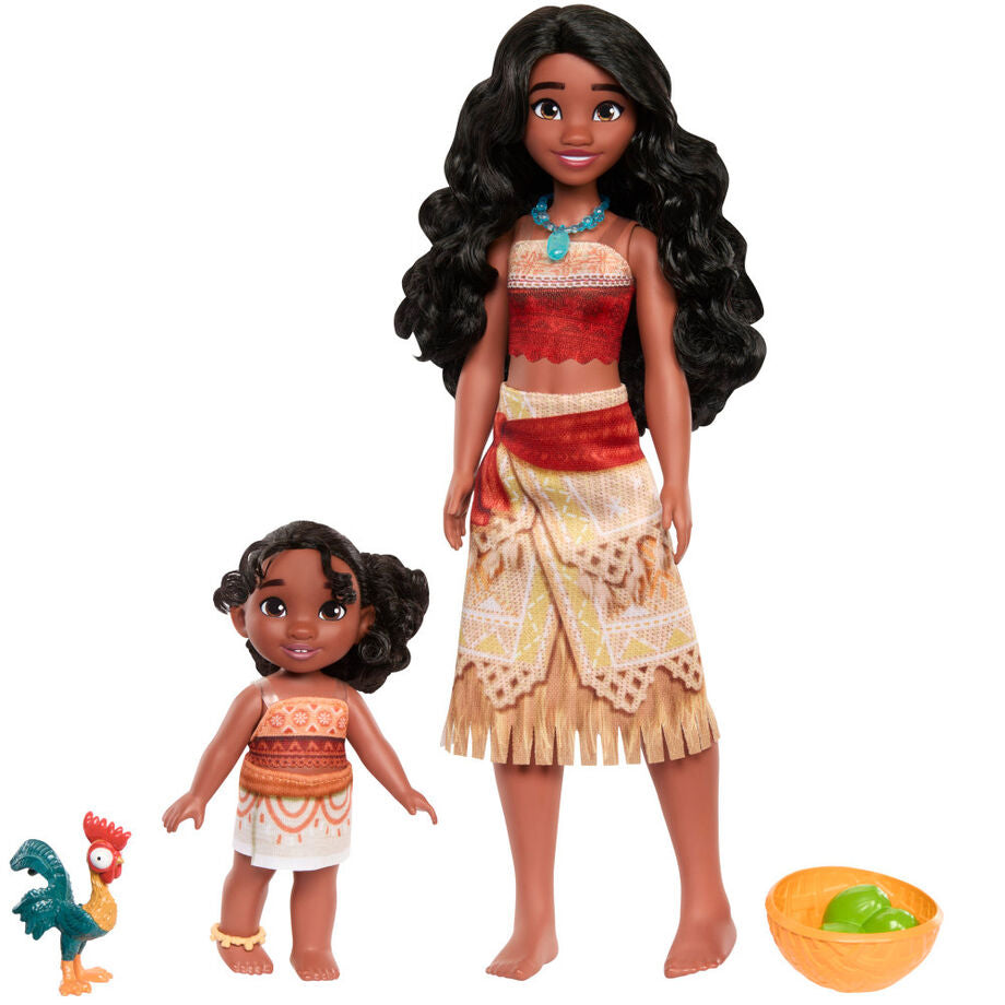 Imagen 3 - Blister 2 Muñecas Vaiana & Simea Moana 2 Disney