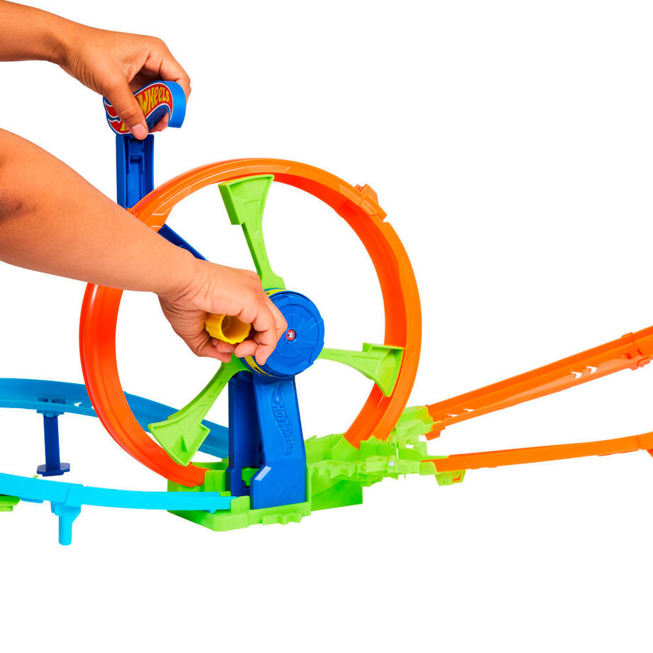 Imagen 3 - Pista Desafio Turbina De Accion Stunt Tracks Hot Wheels
