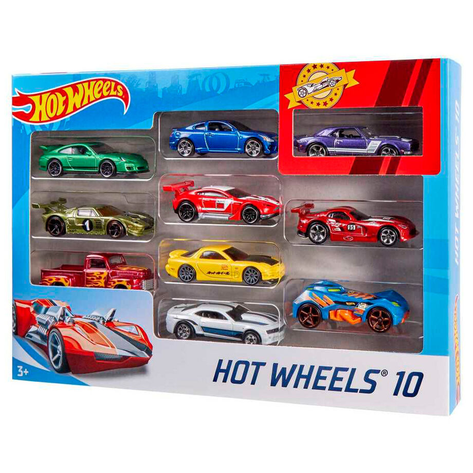Imagen 4 - Blister 10 Coches Hot Wheels Surtido