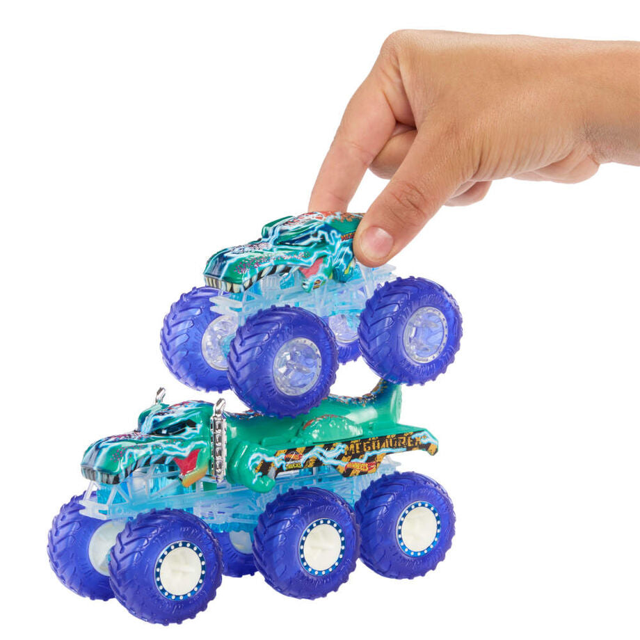 Imagen 4 - Blister Power Smashers Mega-wrex Y Tiger Shark Monster Trucks
