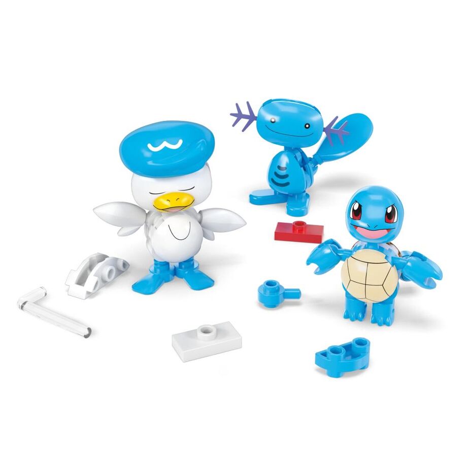 Imagen de Mega Construx Equipo De Entrenador De Agua Pokemon parte de nuestra colección en Espadas y más, sitio oficial.