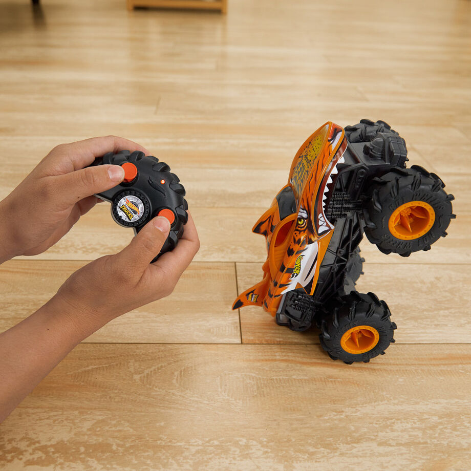 Imagen 5 - Coche Radio Control Tiger Shark Monster Trucks Hot Wheels