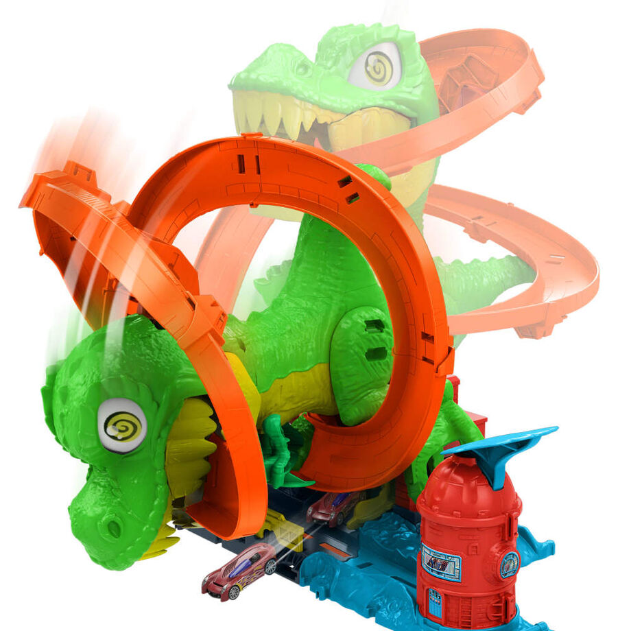 Imagen 6 - Pista Estacion De Bomberos T-rex City Hot Wheels