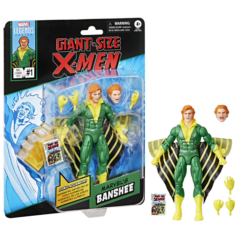 Imagen 4 - Figura Marvel's Banshee X-men Marvel Legends 15Cm
