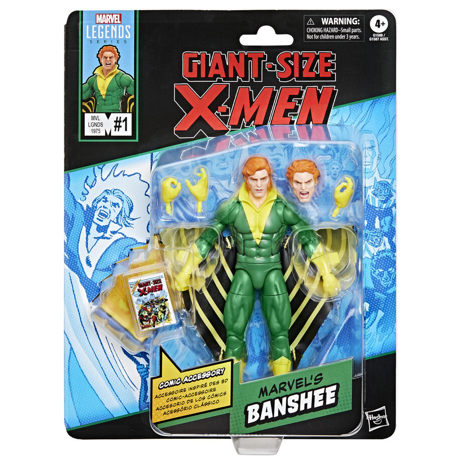 Imagen 1 - Figura Marvel's Banshee X-men Marvel Legends 15Cm