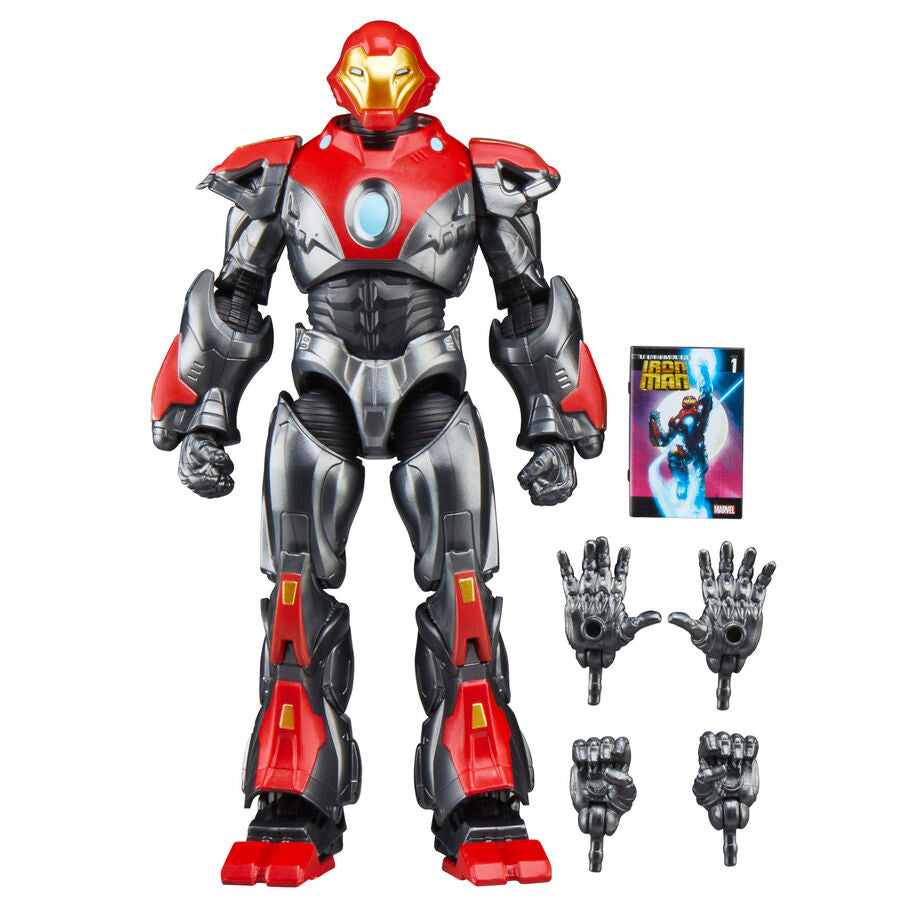 Imagen 2 - Figura Iron Man Ultimate Iron Man Marvel Legends 15Cm