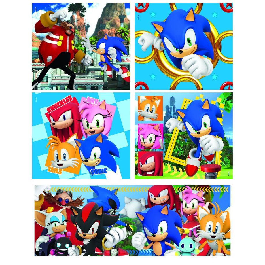 Imagen 2 - Puzzle Sonic The Hedgehog 18+30+48+60Pzs