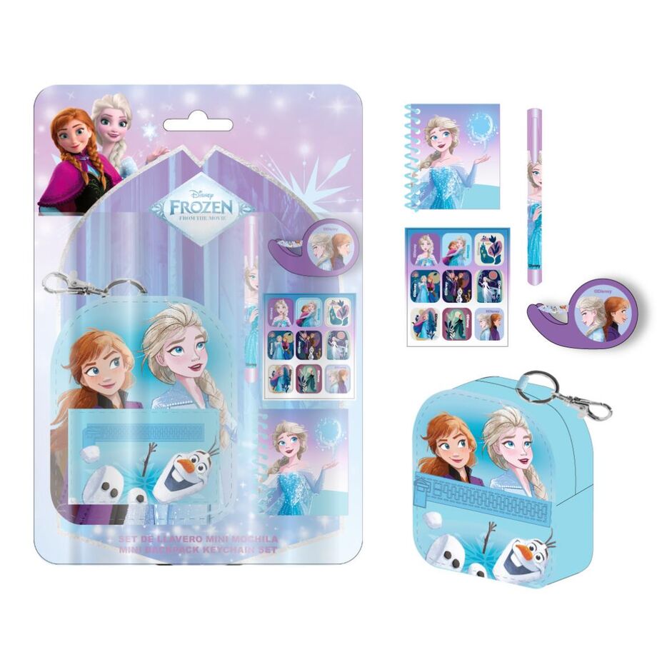 Imagen 1 - Set Papaleria Mini Mochila Frozen Disney