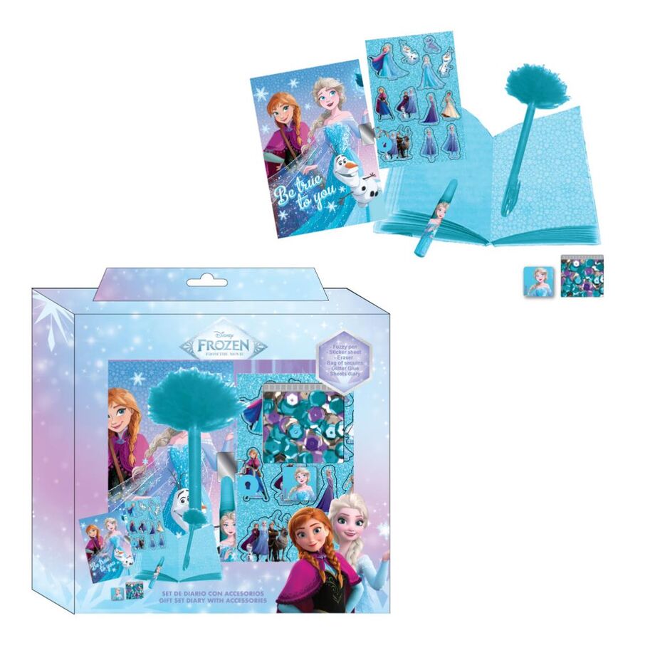 Imagen 1 - Set Diario Frozen Disney