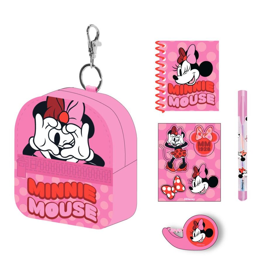 Imagen 2 - Set Papaleria Mini Mochila Minnie Disney