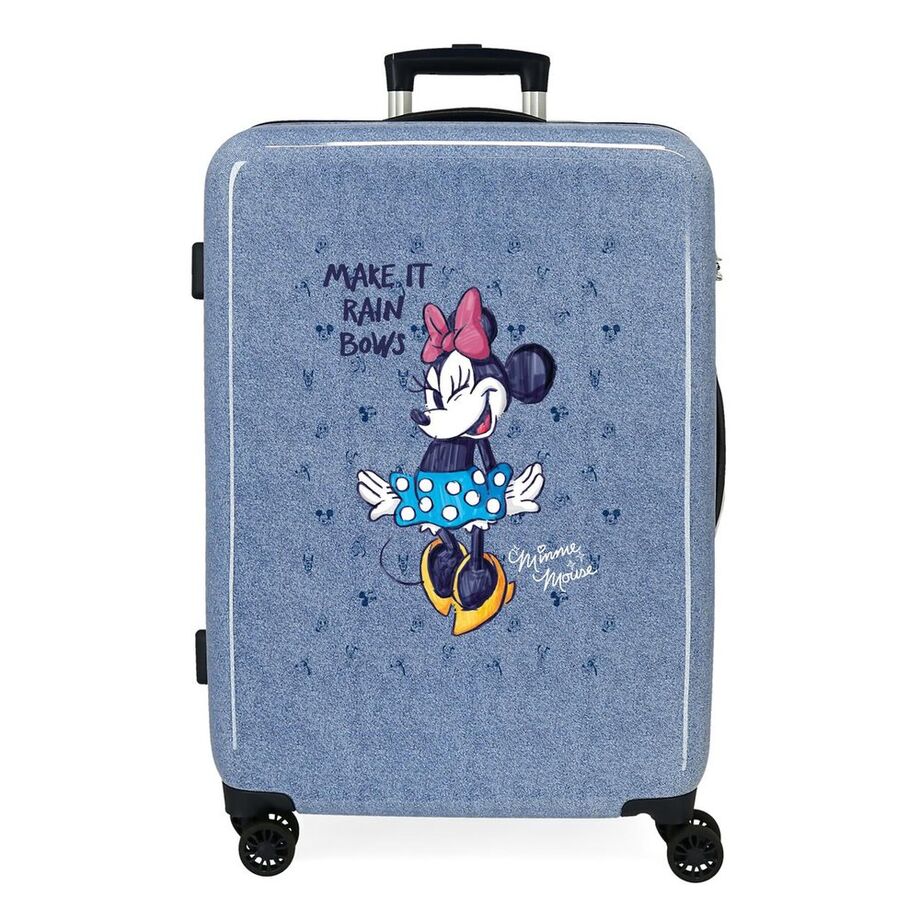 Imagen 1 - Maleta Trolley Abs Make It Rain Bows Minnie Disney 65Cm