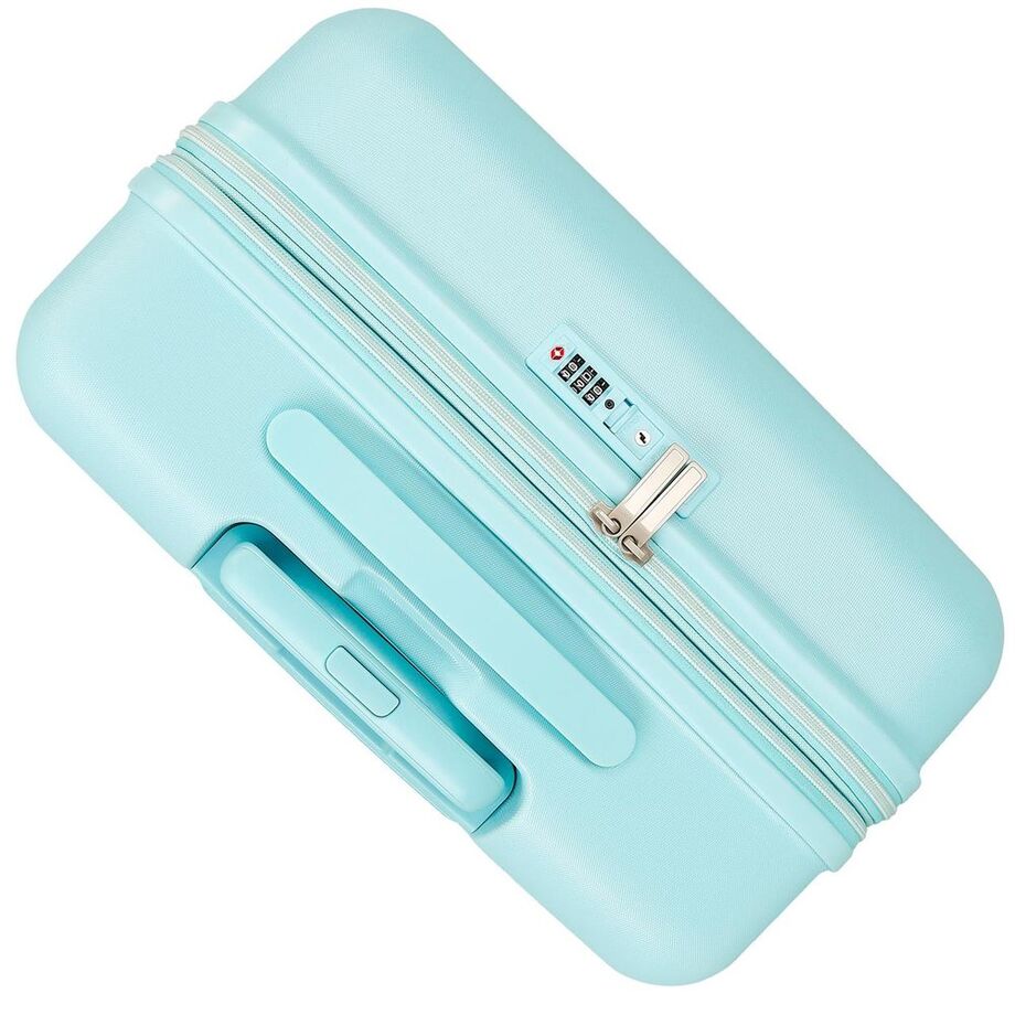 Imagen 3 - Maleta Trolley Abs Kisses Mickey & Minnie Disney 70Cm