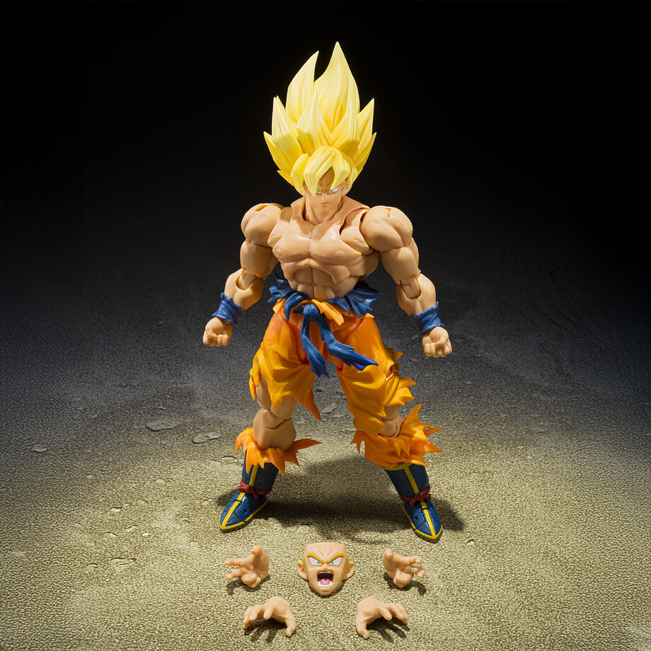 Imagen 4 - Figura S.h. Figuarts Super Saiyan Son Goku Legendary Super Saiyan Dragon Ball Z 14,5Cm