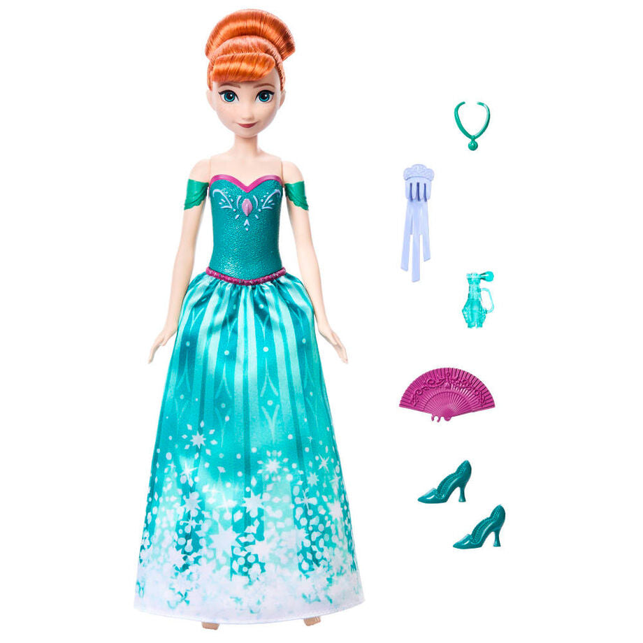 Imagen 3 - Muñeca Spin And Reveal Anna Frozen Disney