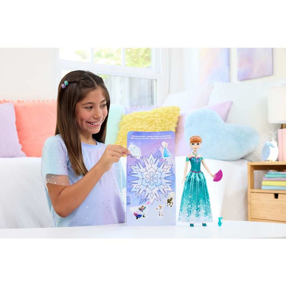 Imagen 6 - Muñeca Spin And Reveal Anna Frozen Disney