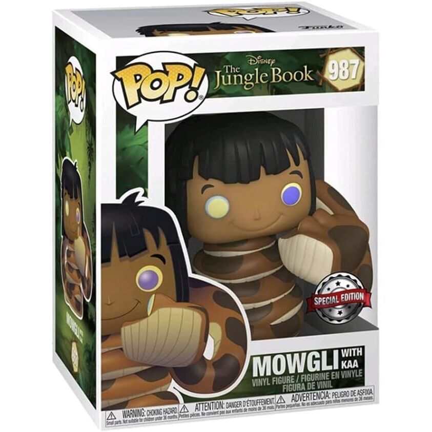Imagen de Figura Pop Disney El Libro De La Selva Mowgli Exclusive parte de nuestra colección en Espadas y más, sitio oficial.