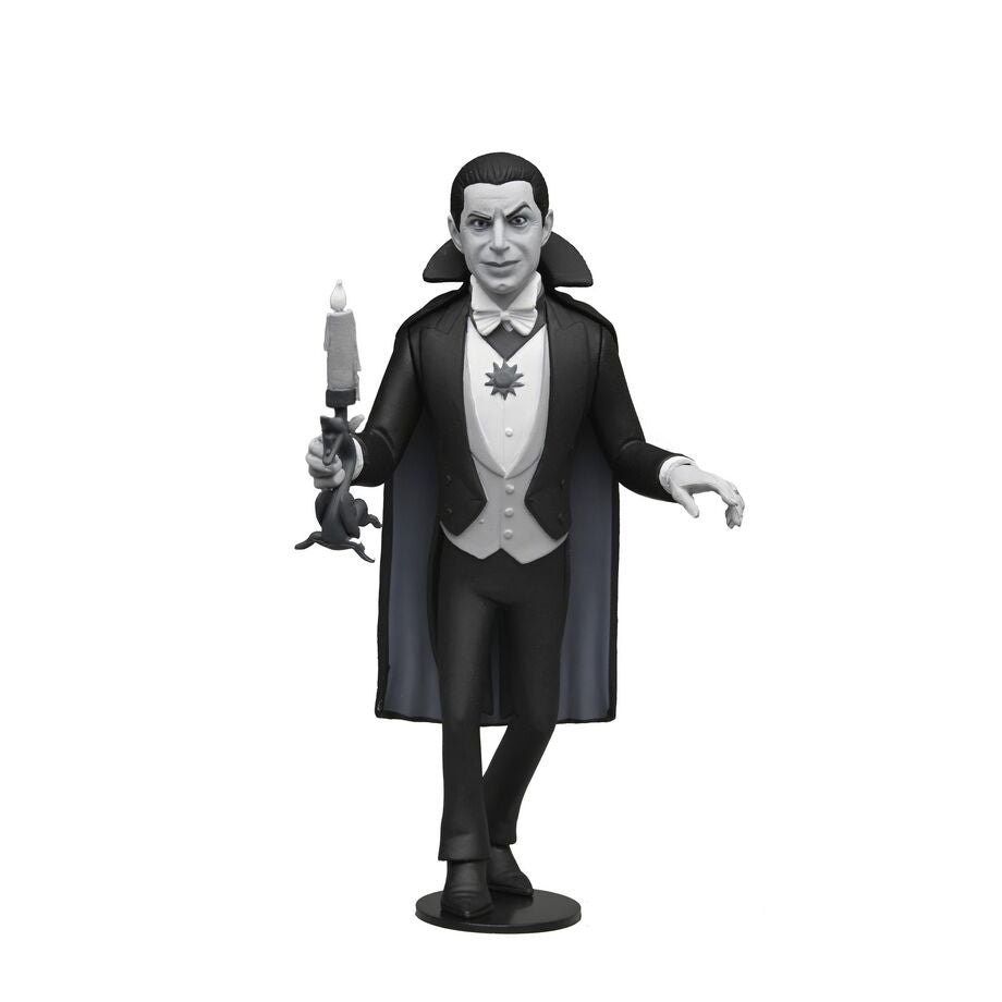Imagen 1 - Figura Bela Lugosi As Dracula Black & White Toony Terrors Universal Monsters 15Cm