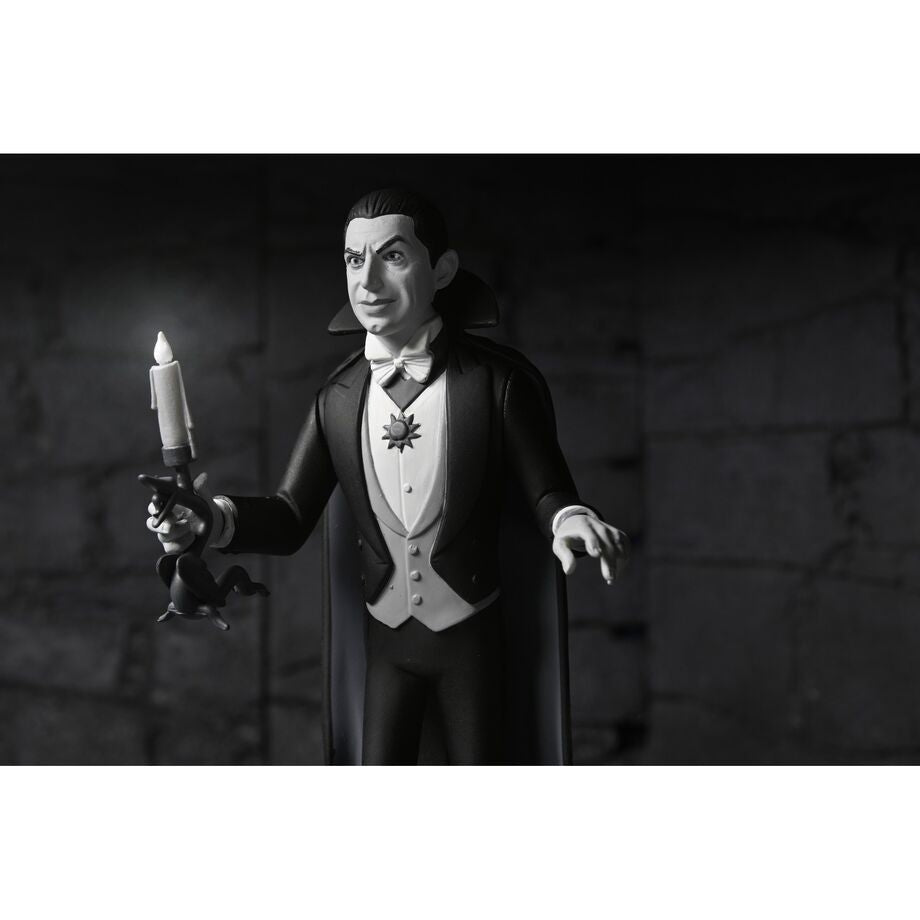 Imagen 4 - Figura Bela Lugosi As Dracula Black & White Toony Terrors Universal Monsters 15Cm
