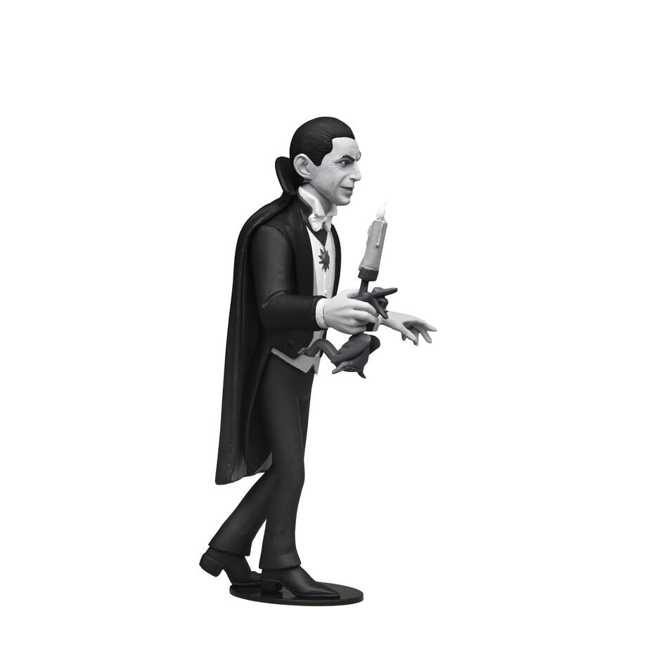 Imagen 3 - Figura Bela Lugosi As Dracula Black & White Toony Terrors Universal Monsters 15Cm