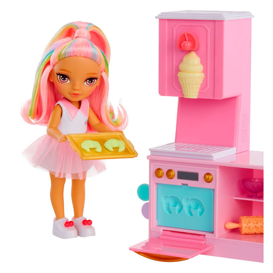 Imagen 6 - Playset + Muñeca Little Dessert Shop With Kandy Rainbow High