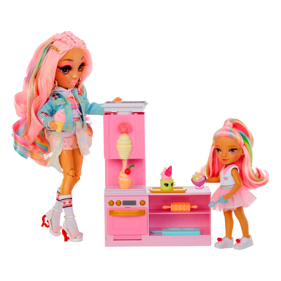 Imagen 8 - Playset + Muñeca Little Dessert Shop With Kandy Rainbow High
