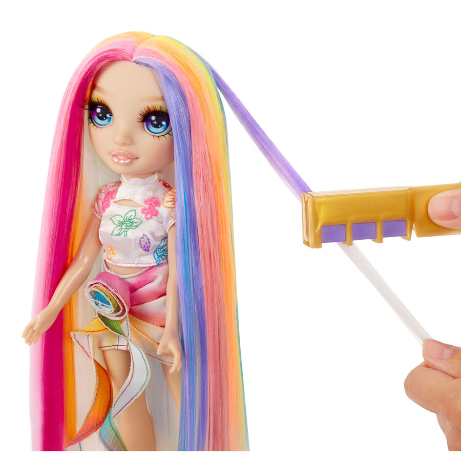 Imagen 5 - Muñeca Amaya Hair Chalk & Style Rainbow High