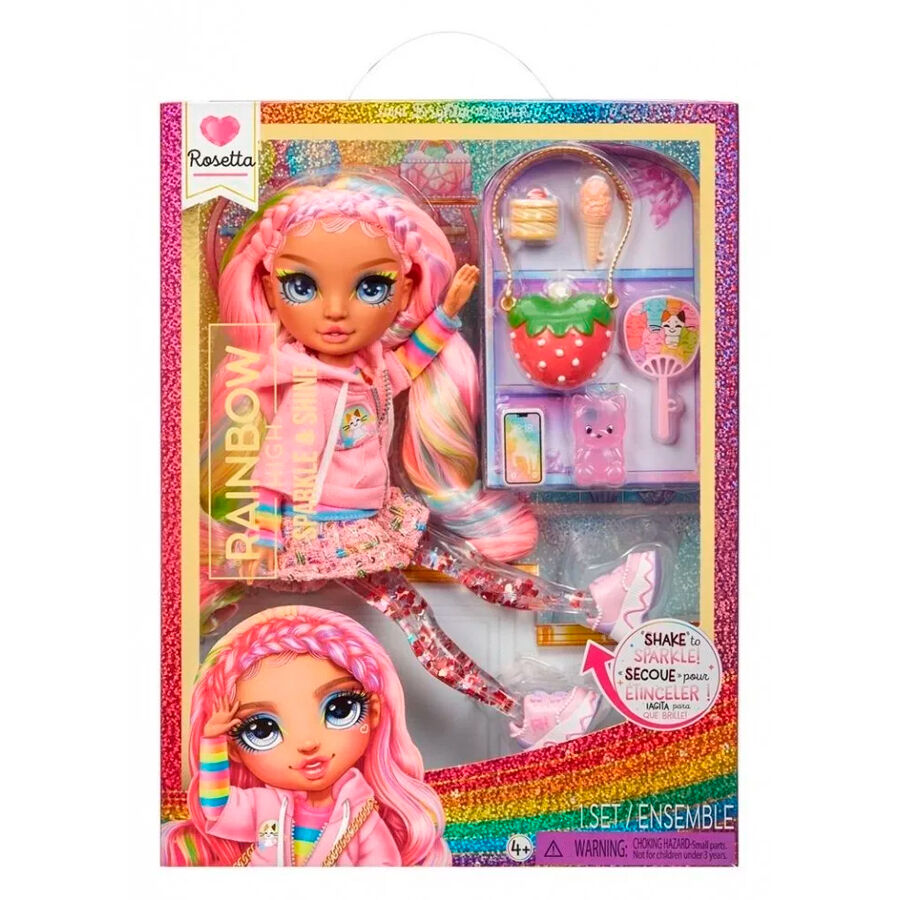 Imagen 1 - Muñeca Rosetta Sparkle & Shine Rainbow High