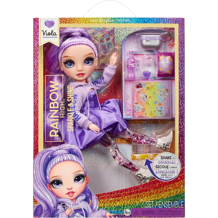 Imagen 5 - Muñeca Viola Sparkle & Shine Rainbow High