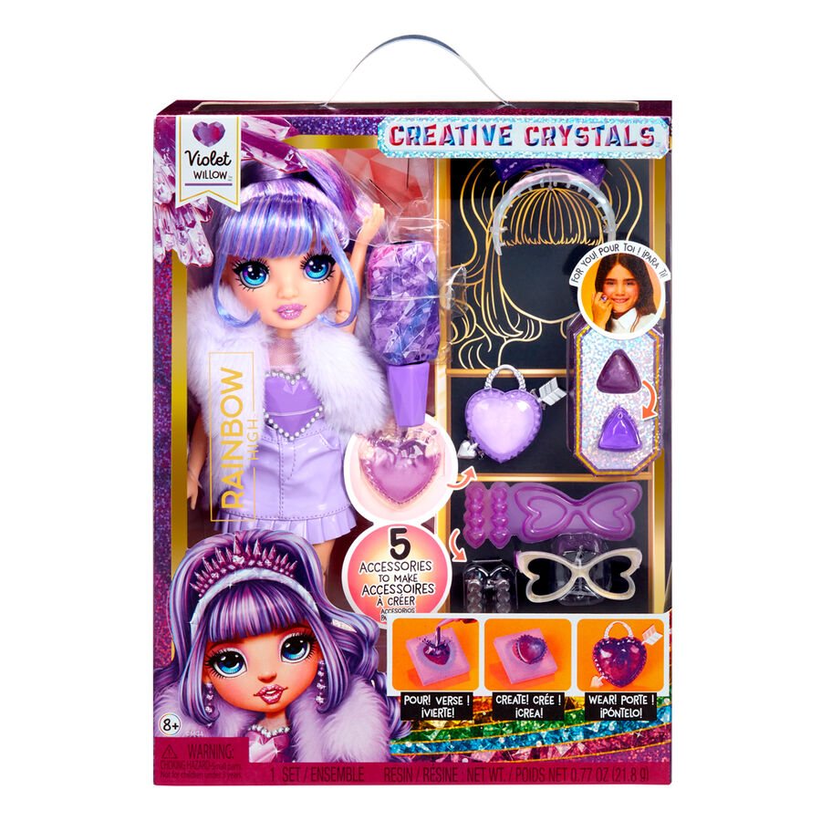 Imagen 1 - Muñeca Violet Crystal Fashion Rainbow High