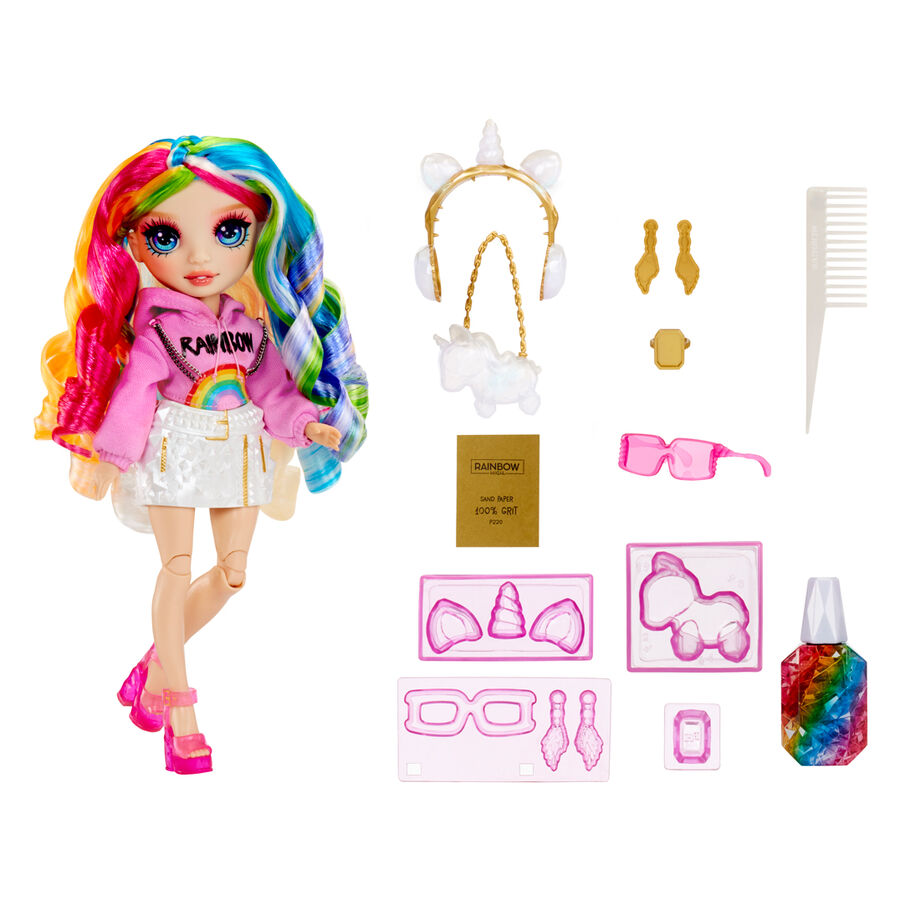 Imagen 2 - Muñeca Amaya Crystal Fashion Rainbow High