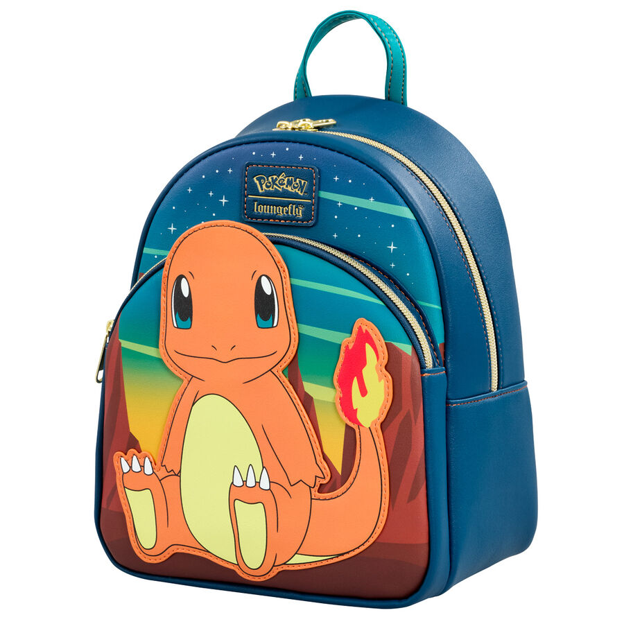 Imagen de Mochila Charmander Pokemon Loungefly 26Cm parte de nuestra colección en Espadas y más, sitio oficial.