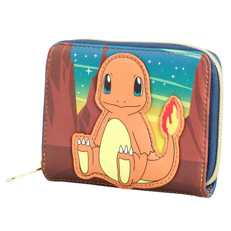 Imagen de Cartera Charmander Pokemon Loungefly parte de nuestra colección en Espadas y más, sitio oficial.