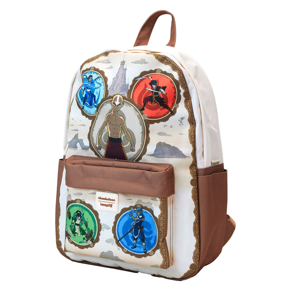 Imagen de Mochila Nylon Avatar The Last Airbender Loungefly 43Cm parte de nuestra colección en Espadas y más, sitio oficial.