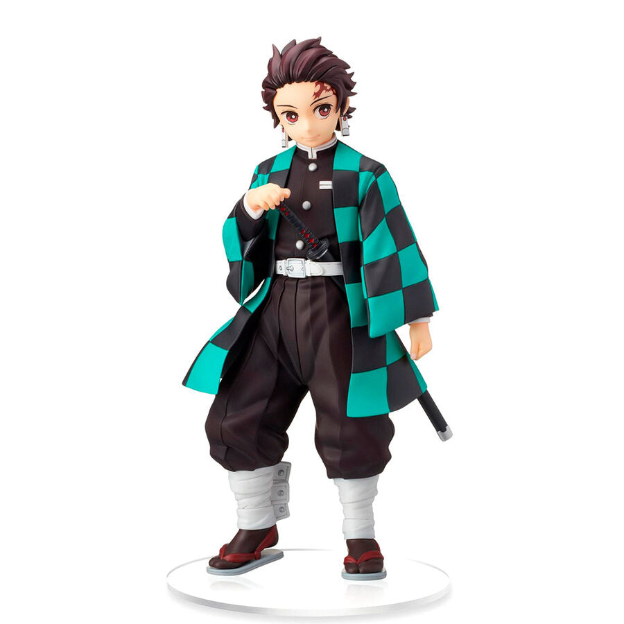 Imagen 1 - Figura Spm Tanjiro Kamado Sibling Bong Demon Slayer Kimetsu No Yaiba 20Cm