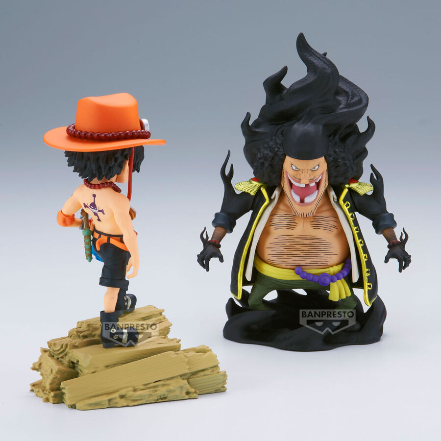 Imagen 4 - Figura Portgas D.ace Vs Marshall.d.teach Log Stories One Piece 8Cm