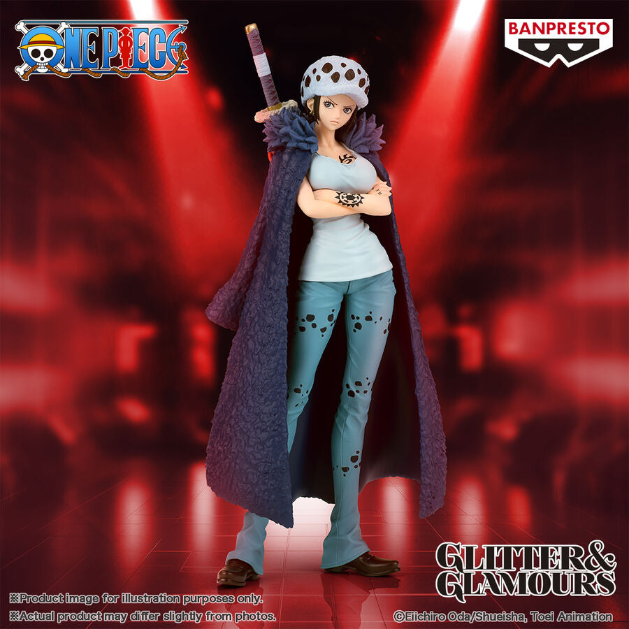 Imagen 4 - Figura Trafalgar Law Glitter & Glamorous One Piece 23Cm