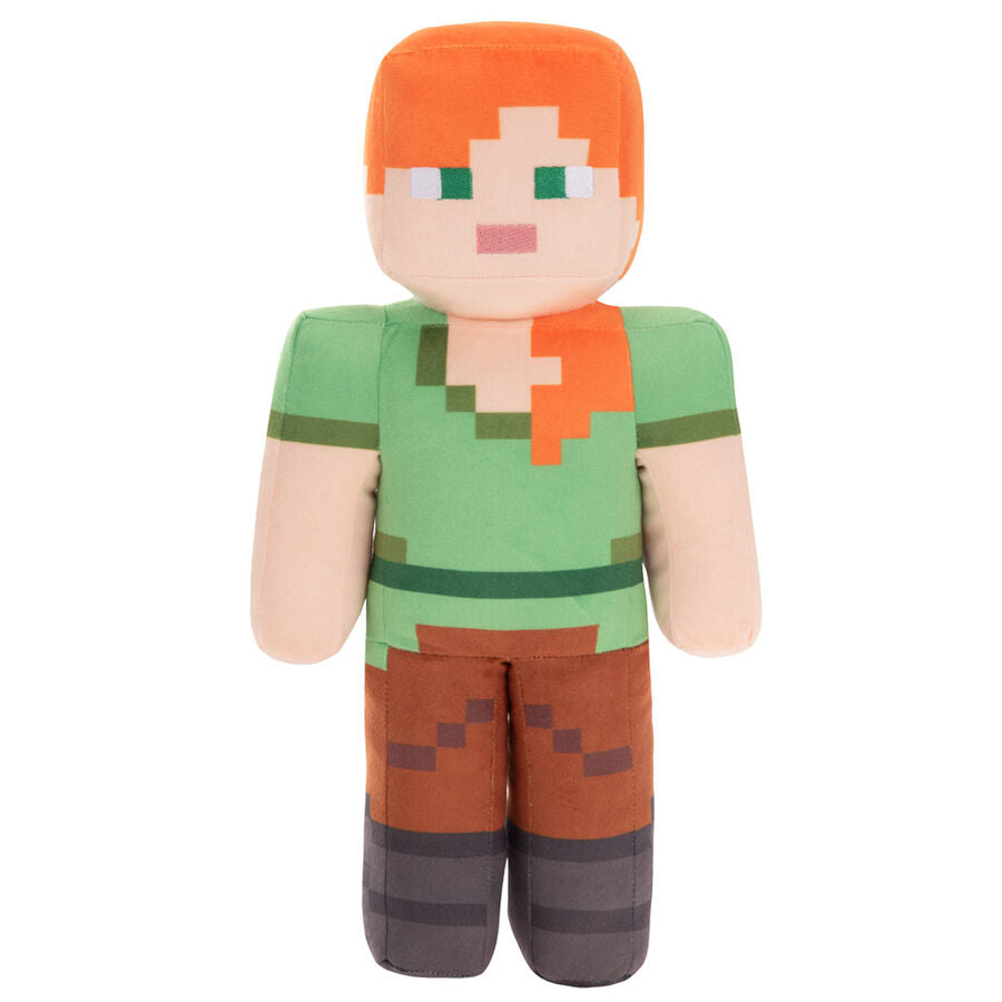 Imagen de Peluche Alex Minecraft 30Cm parte de nuestra colección en Espadas y más, sitio oficial.