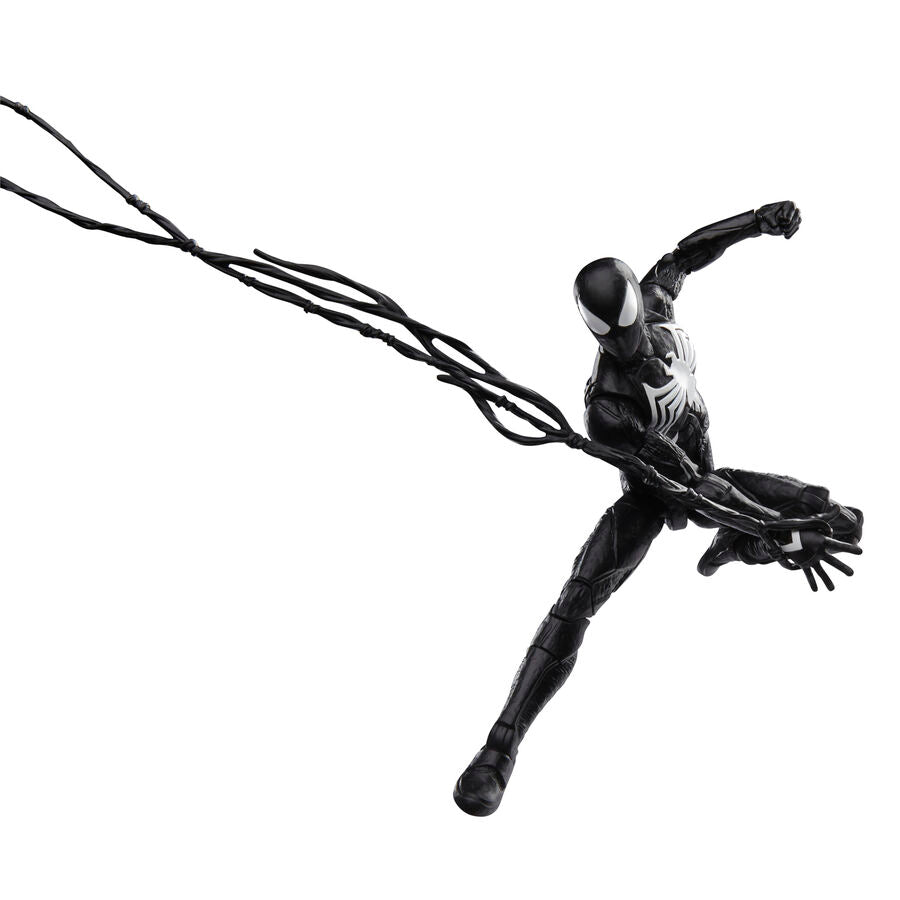 Imagen 6 - Figura Peter Parker Black Suit Spider-man 2 Marvel Legends 15Cm