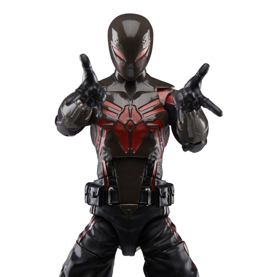 Imagen 4 - Figura Miles Morales Brooklyn 2099 Suit Spider-man 2 Marvel Legends 15Cm