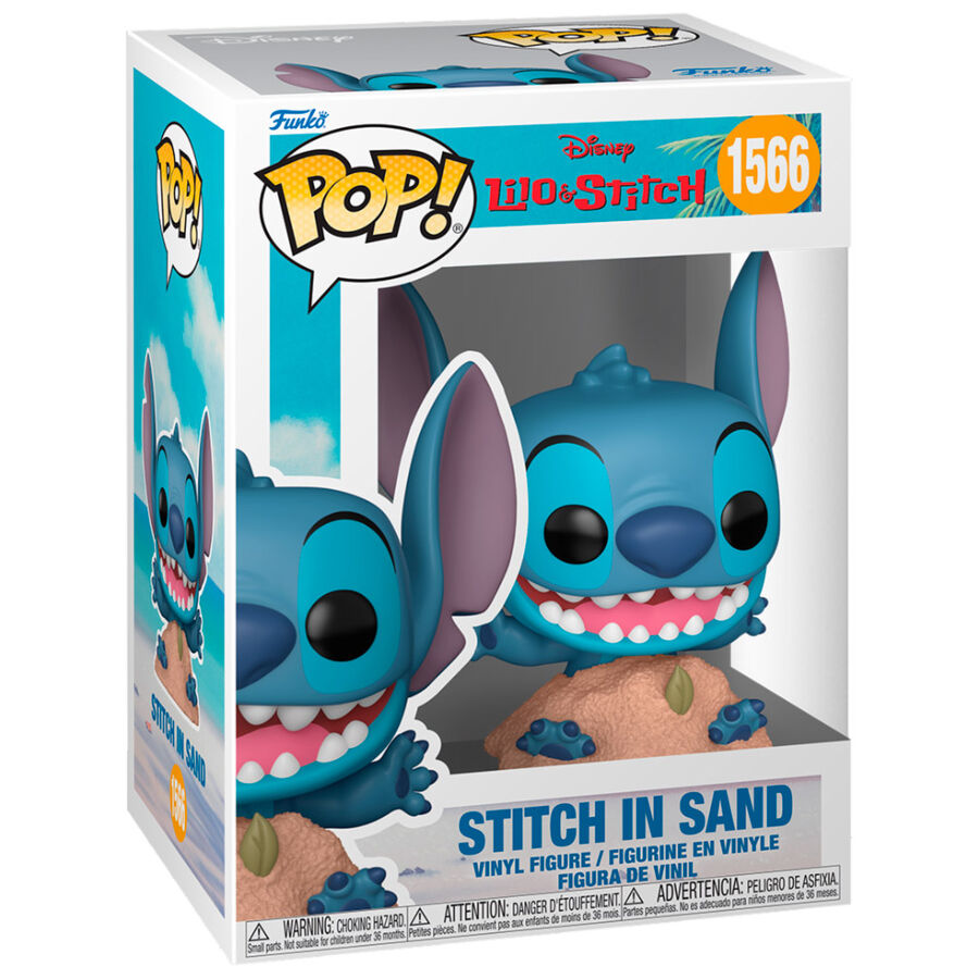 Imagen 2 - Figura Pop Disney Lilo & Stitch - Stitch In Sand