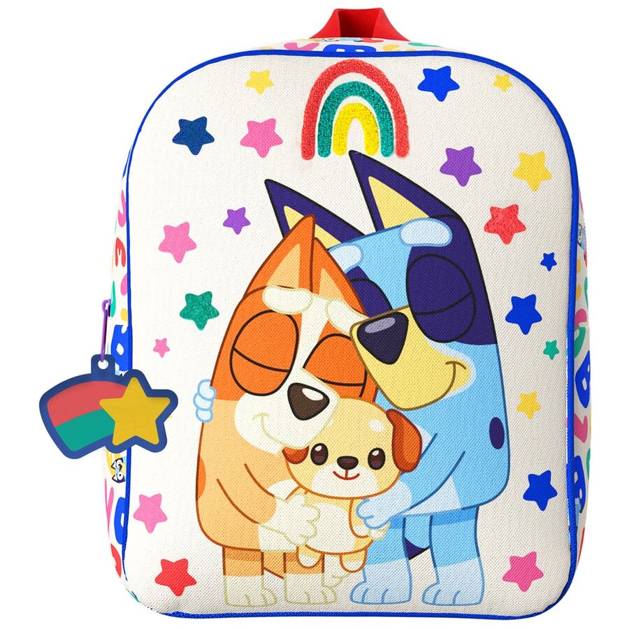Imagen 1 - Mochila Rainbow Bluey 30Cm