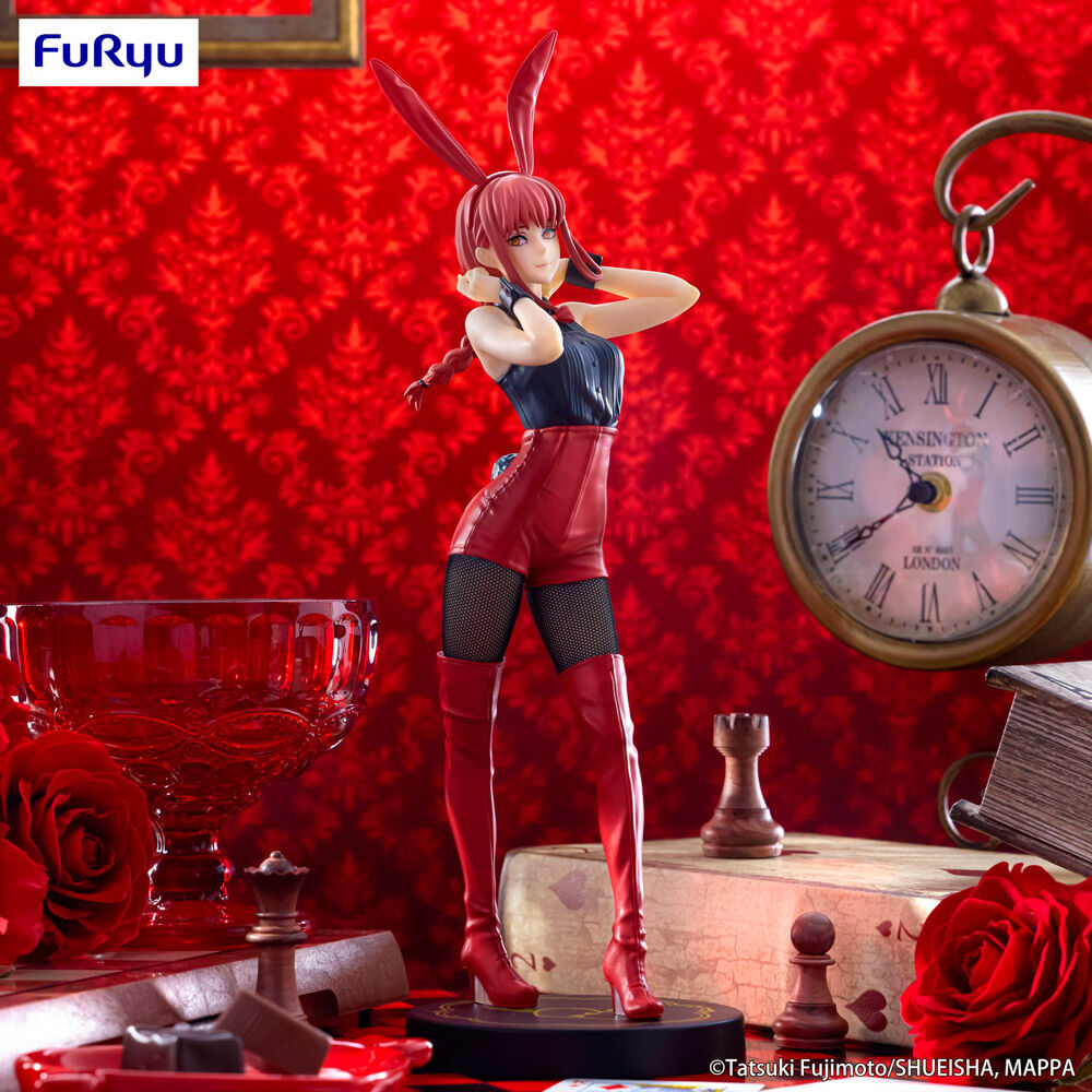 Imagen 1 - Figura Makima Red Color Bicute Bunnies Chainsaw Man 30Cm