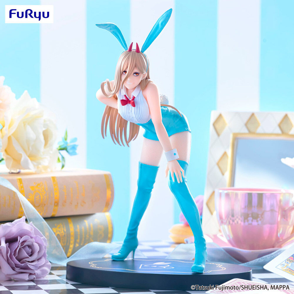 Imagen 1 - Figura Power Light Blue Color Bicute Bunnies Chainsaw Man 25Cm