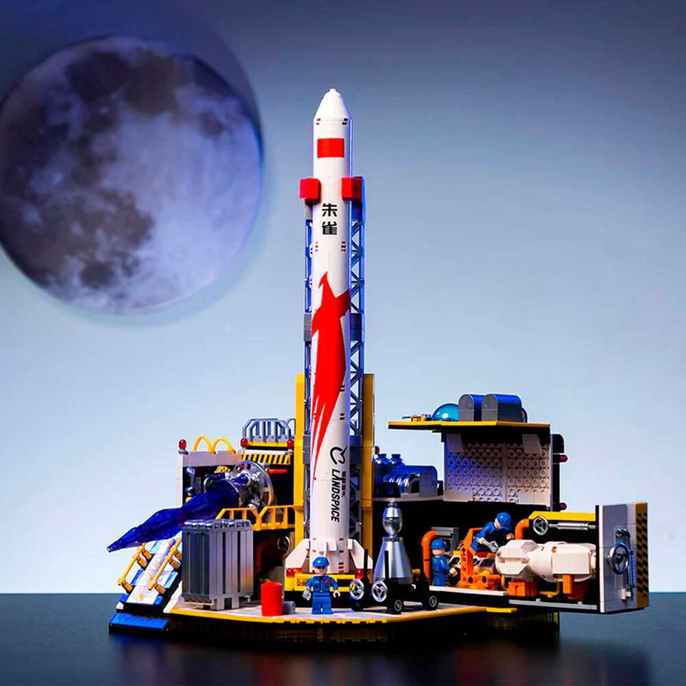 Imagen 4 - Kit Construccion Landspace-rocket 1284Pzs