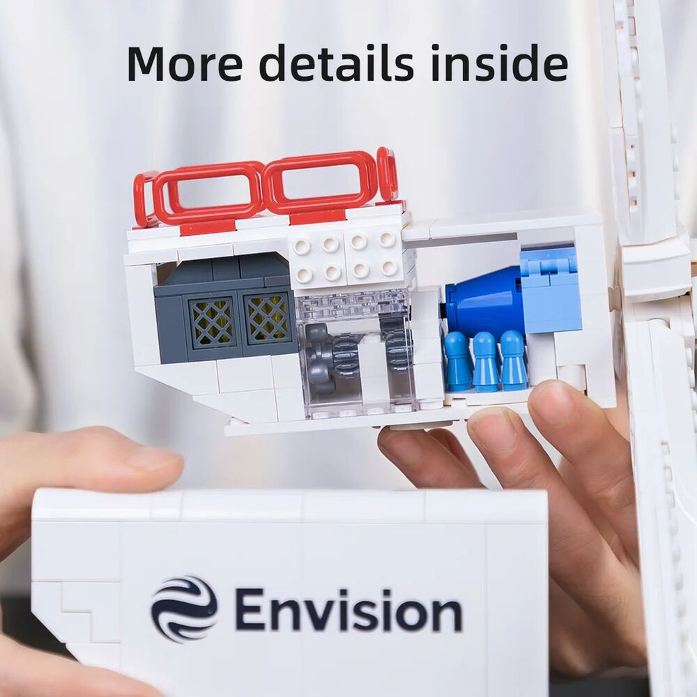 Imagen 3 - Kit Construccion Envision Wind Turbine Joyside 463Pzs