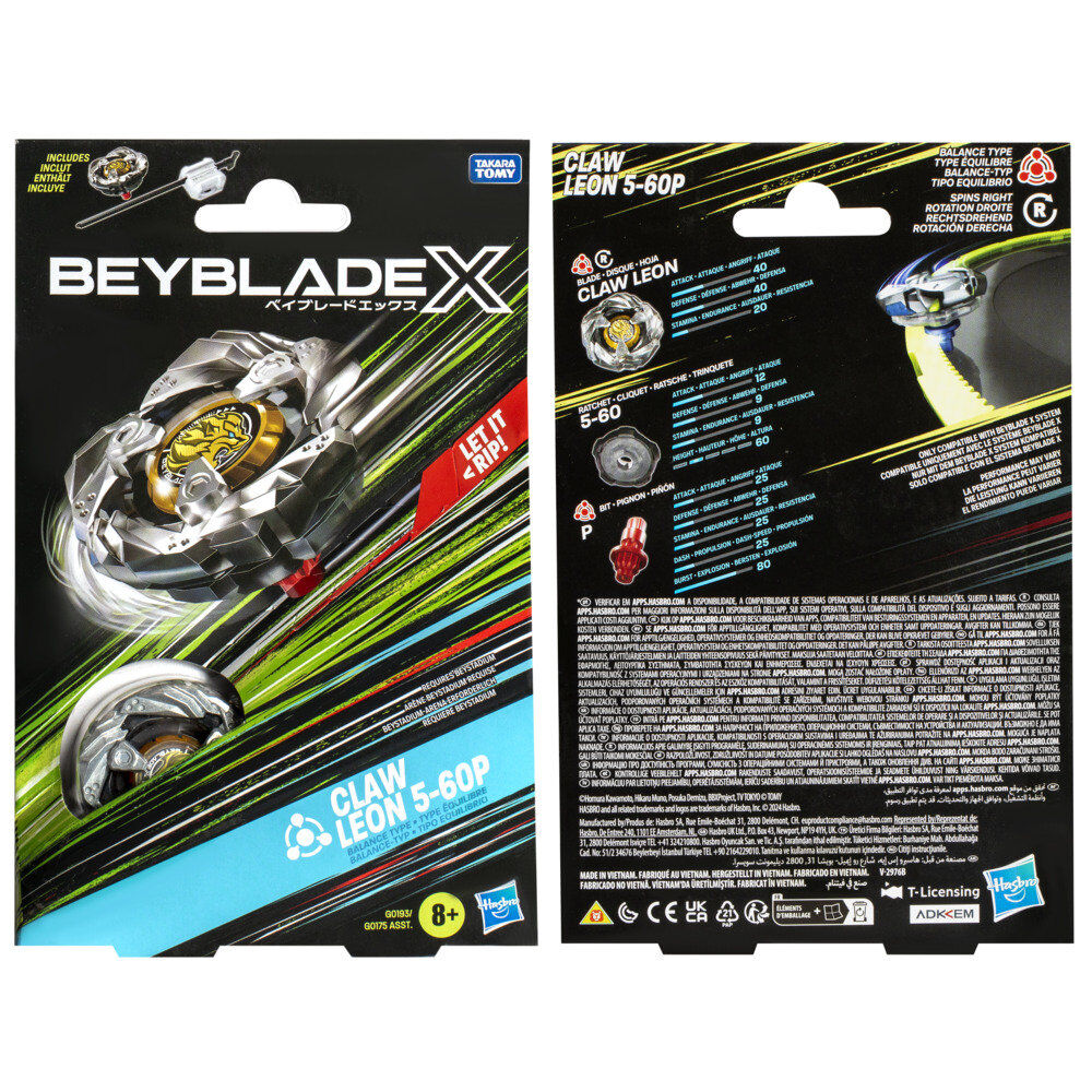 Imagen 4 - Juego Kit Inicial Claw Leon 5-60P Beyblade X